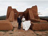 Image 22 - Romantic, Earthy + Bohemian – Red Rock Elopement at Pecos National Park in Real Weddings.