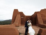 Image 23 - Romantic, Earthy + Bohemian – Red Rock Elopement at Pecos National Park in Real Weddings.