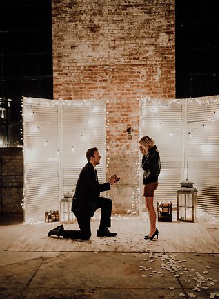 Image 5 - This Surprise Proposal will have you in tears – Indoor Romantic Engagement in Engagement.