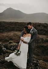 Image 23 - Romantic, Elegant and a little rugged – Iceland Elopement in Real Weddings.