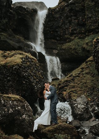 Image 33 - Romantic, Elegant and a little rugged – Iceland Elopement in Real Weddings.