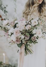 Image 4 - Blushing Bride + a Floral Dream – Romantic Bridal Inspiration in Styled Shoots.