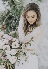 Image 5 - Blushing Bride + a Floral Dream – Romantic Bridal Inspiration in Styled Shoots.
