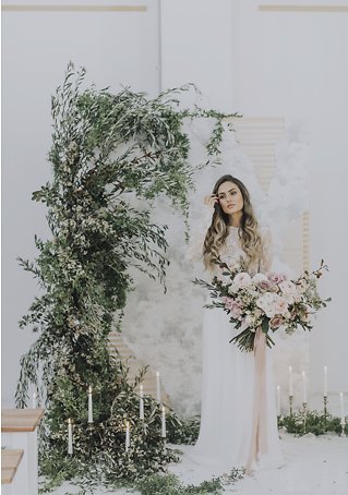 Image 6 - Blushing Bride + a Floral Dream – Romantic Bridal Inspiration in Styled Shoots.