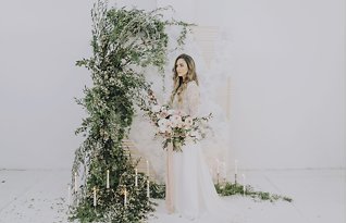 Image 9 - Blushing Bride + a Floral Dream – Romantic Bridal Inspiration in Styled Shoots.