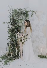 Image 12 - Blushing Bride + a Floral Dream – Romantic Bridal Inspiration in Styled Shoots.