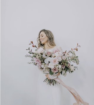 Image 16 - Blushing Bride + a Floral Dream – Romantic Bridal Inspiration in Styled Shoots.