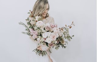 Image 21 - Blushing Bride + a Floral Dream – Romantic Bridal Inspiration in Styled Shoots.