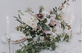 Image 23 - Blushing Bride + a Floral Dream – Romantic Bridal Inspiration in Styled Shoots.