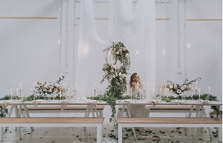 Image 27 - Blushing Bride + a Floral Dream – Romantic Bridal Inspiration in Styled Shoots.