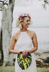 Image 21 - Topical Botanic + Boho Dream Wedding (with tons of pineapples!) in Real Weddings.