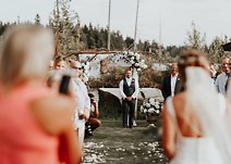 Image 6 - Lakeside Backyard Wedding with Modern Boho Elegance in Real Weddings.