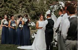Image 9 - Lakeside Backyard Wedding with Modern Boho Elegance in Real Weddings.