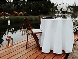 Image 15 - Lakeside Backyard Wedding with Modern Boho Elegance in Real Weddings.