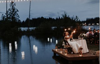 Image 30 - Lakeside Backyard Wedding with Modern Boho Elegance in Real Weddings.