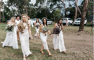 Image 22 - Bohemian Wedding Festival – Laid Back field celebration in Real Weddings.
