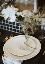 Image 24 - Classic Wedding Styling + Inspiration – The Big Fake Wedding at the San Francisco Mint in News + Events.
