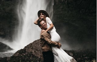 Image 35 - Intimate Woodlands Elopement with Bohemian Romance in Bridal Fashion.