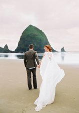 Image 2 - An ethereal styled shoot at Cannon beach in Styled Shoots.