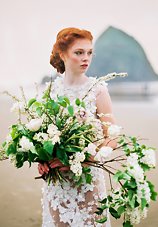 Image 1 - An ethereal styled shoot at Cannon beach in Styled Shoots.
