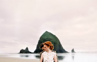 Image 6 - An ethereal styled shoot at Cannon beach in Styled Shoots.
