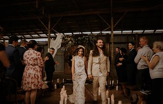 Image 18 - Rachel + Damian’s Rural, bohemian wedding in Real Weddings.