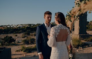 Image 15 - Romance + Luxury: An Intimate Seaside Elopement in Ibiza, Spain in Real Weddings.