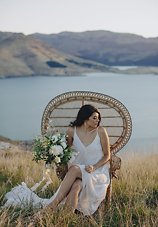 Image 26 - Gypset Serene: Styled Bridal Shoot in Godley Head, Christchurch  in Bridal Beauty, Hair + Makeup.