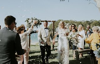 Image 13 - A Vibrant + Unconventional Bundeena Beach Wedding in Real Weddings.