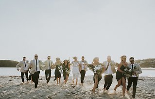 Image 21 - A Vibrant + Unconventional Bundeena Beach Wedding in Real Weddings.