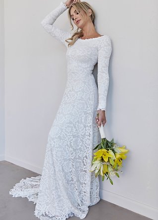 Image 4 - Effortlessly Beautiful: A Gown You’ll Never Want to Take Off in Bridal Designer Collections.