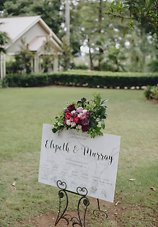Image 10 - Belle + Murray’s Romantic Garden Wedding in Queensland in Real Weddings.