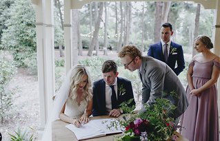Image 15 - Belle + Murray’s Romantic Garden Wedding in Queensland in Real Weddings.