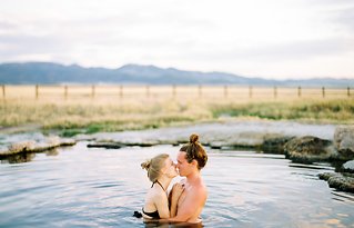 Image 20 - Meet Elopement Photographers the Hearnes in Meadow Hot Springs in Engagement.