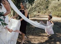 Image 6 - Kathryn + Zac’s Stylish + Intimate DIY Wedding in Real Weddings.