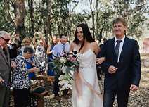 Image 10 - Kathryn + Zac’s Stylish + Intimate DIY Wedding in Real Weddings.