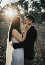 Image 18 - Kathryn + Zac’s Stylish + Intimate DIY Wedding in Real Weddings.