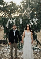 Image 23 - Kathryn + Zac’s Stylish + Intimate DIY Wedding in Real Weddings.