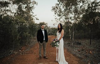 Image 26 - Kathryn + Zac’s Stylish + Intimate DIY Wedding in Real Weddings.