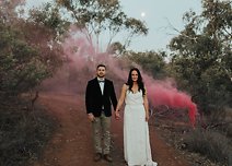 Image 27 - Kathryn + Zac’s Stylish + Intimate DIY Wedding in Real Weddings.