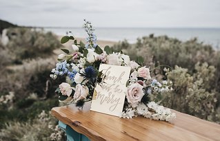 Image 1 - Full of Whimsy + Grace: Styled Beach Wedding in Styled Shoots.
