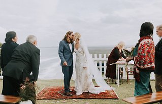 Image 14 - A Chic Coastal Wedding at Smoky Cape Lighthouse in Real Weddings.