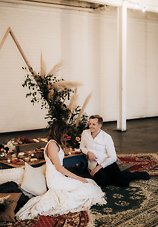 Image 25 - Wild + Carefree: A Boho Styled Elopement in Styled Shoots.