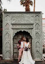Image 21 - Dreamy Moroccan Elopement Inspiration in Styled Shoots.