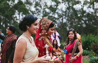 Image 14 - Traditional Hindu wedding of Kash + Nalin in Real Weddings.